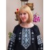 Embroidered blouse "Milky Way"